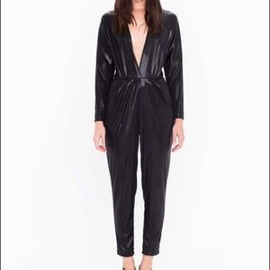 American Apparel liquid metal jumpsuit
